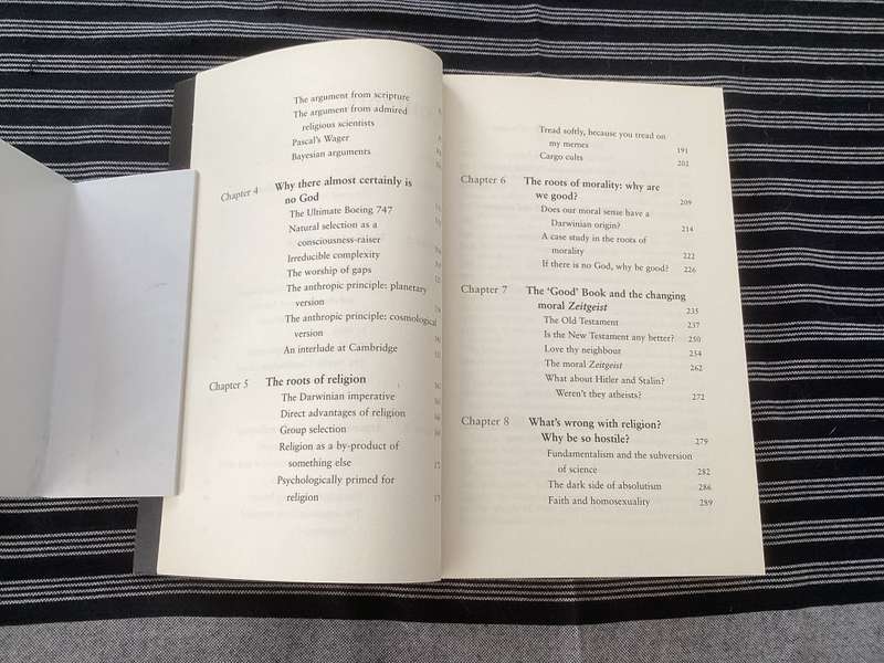 The GOD Delusion, by Richard Dawkins, Large format Paperback in a Fine Condition.