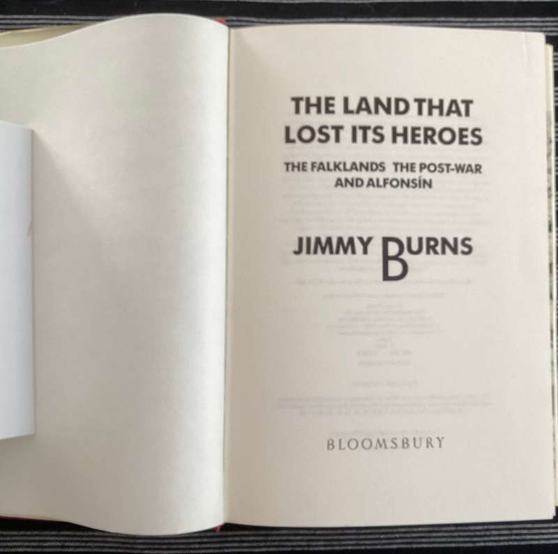 The Land That Lost Its Heroes. Hardcover, 1st Ed. Fine Condition.