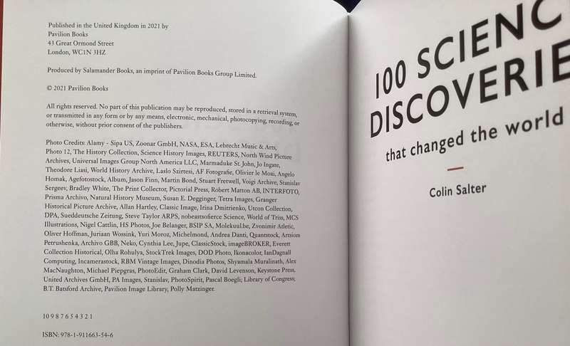 100 Science Discoveries (that changed the world).