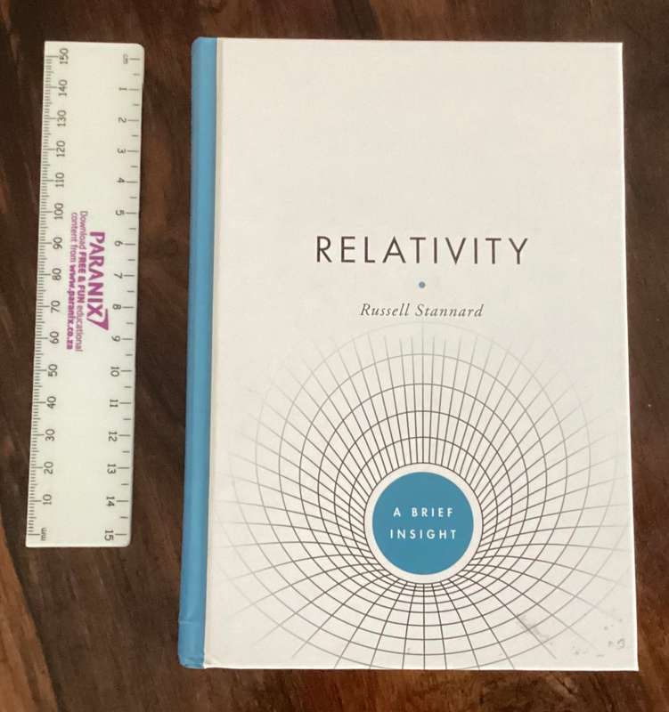 RELATIVELY (A Brief Insight). Hardcover 1st Edition, by Russell Stannard. New condition.