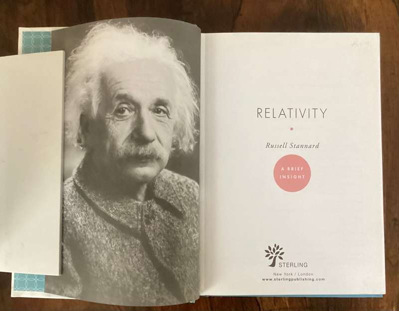 RELATIVELY (A Brief Insight). Hardcover 1st Edition, by Russell Stannard. New condition.