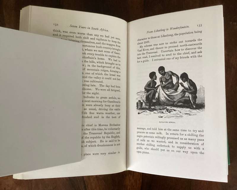 Seven Years In South Africa, Vol 1 & 2, in excellent condition.