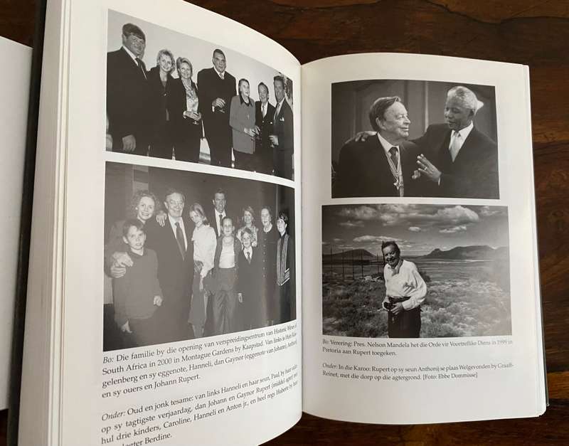 Anton Rupert n Lewensverhaal, by Ebbe Dommisse. Hardcover in Vgood condition.