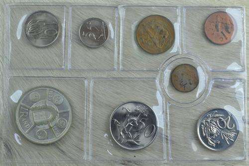 1974 Uncirculated SA Mint Set - Scarce Silver R1 - Silver Rand