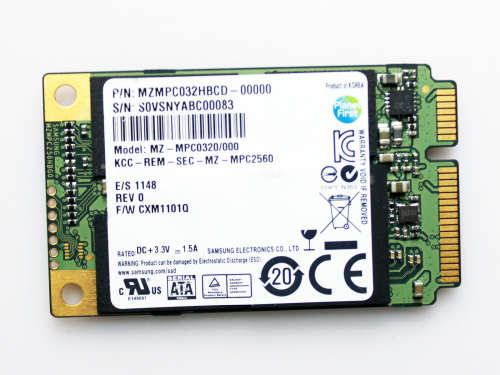 Samsung 32GB  mSATA Solid State Drive
