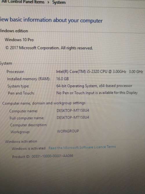 HP Core i5, 16gb ram, 3ghz and graphics card!! PRICE DROP