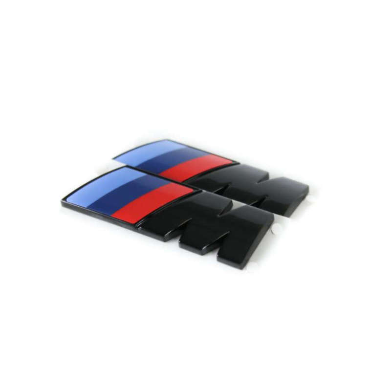BMW M Badge Matt Black High Quality 7CM x 2.7Cm