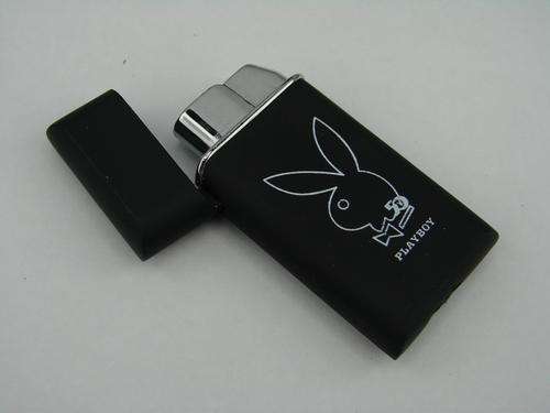 mini playboy green flame lighter