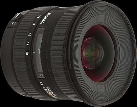 CANON MOUNT Sigma 10-20mm F4-5.6 EX DC HSM Wide angle lens