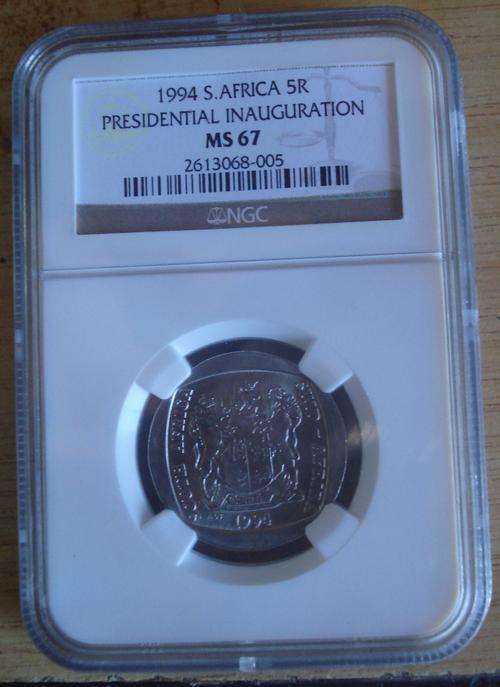 1994 S.Africa 5R  MS 67