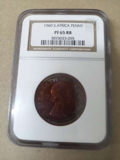 1960 South Africa - Penny PF 65 RB