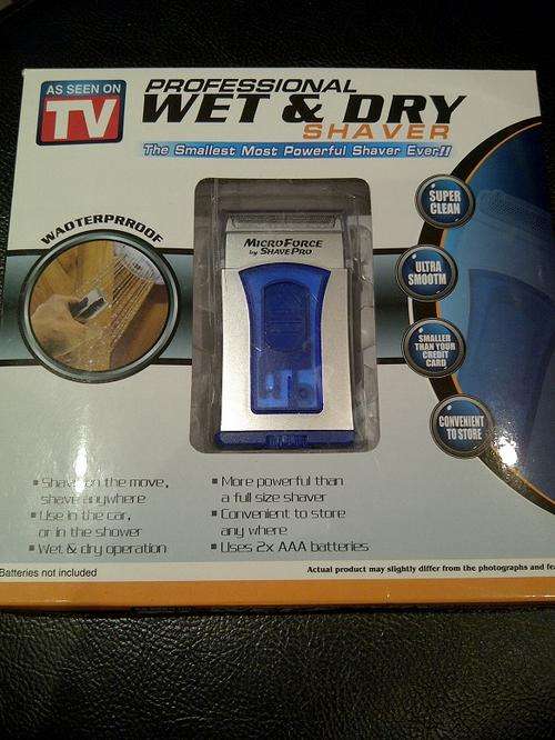 MEN'S SMALLEST MOST POWERFUL SHAVER EVER!