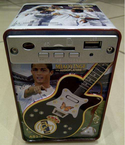 RONALDO MP3 MUSIC BOX!!! AN AWESOME GIFT!!!