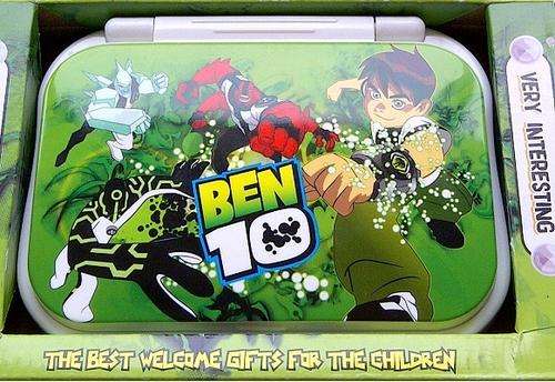 BEN10 BABY LAPTOP - INTELLIGENT LEARNING GAME PLUS FREE BACKPACK!!!