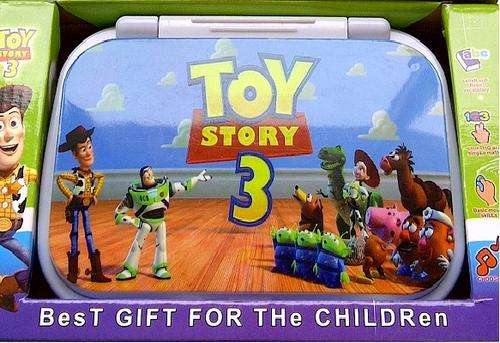 LAST STOCK - TOY STORY 3 BABY LAPTOP - INTELLIGENT LEARNING GAME! SUITABLE FOR AGES 3+