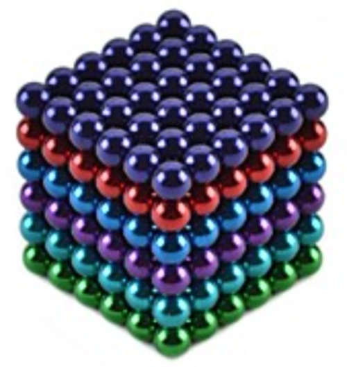 Multicolored 216 5mm Neodymium Magnetic Balls