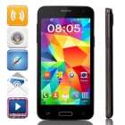 Mini S5 MTK6572 Dual-Core Android 4.2 GSM Bar Phone w/ 4.5" IPS, Wi-Fi, FM - Black