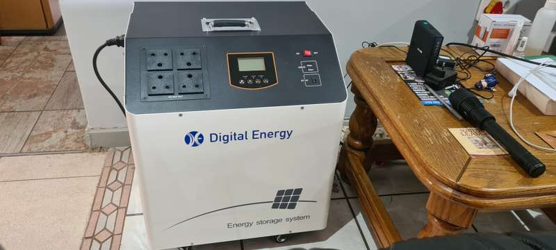 Digital Energy 3kw trolley inverter with 6.4kw battery (MUST)