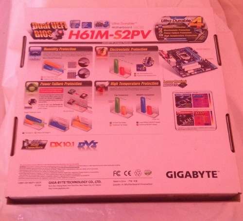 GIGABYTE H61M-S2PV