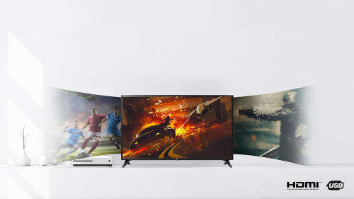 LG 43" Smart LED TV ThinQ AI Valentine Special