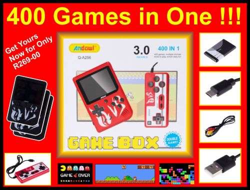 Retro TV Game Box