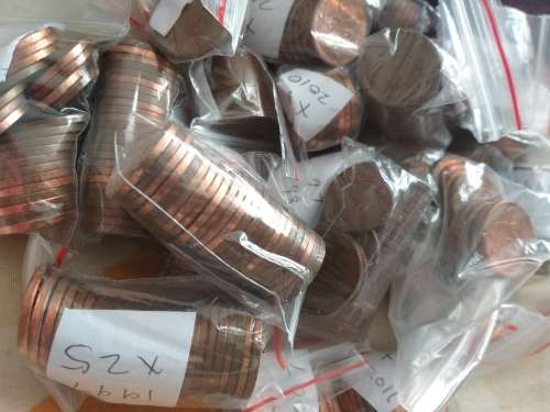 5c Coins differnt years RSA SOUTH AFRICAN COINS BULK BUY
