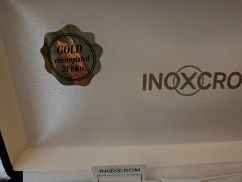 Vintage inoxcrom pens for sale  Inoxcrom Gold Electroplated 23Kts pens Writing Gift Set