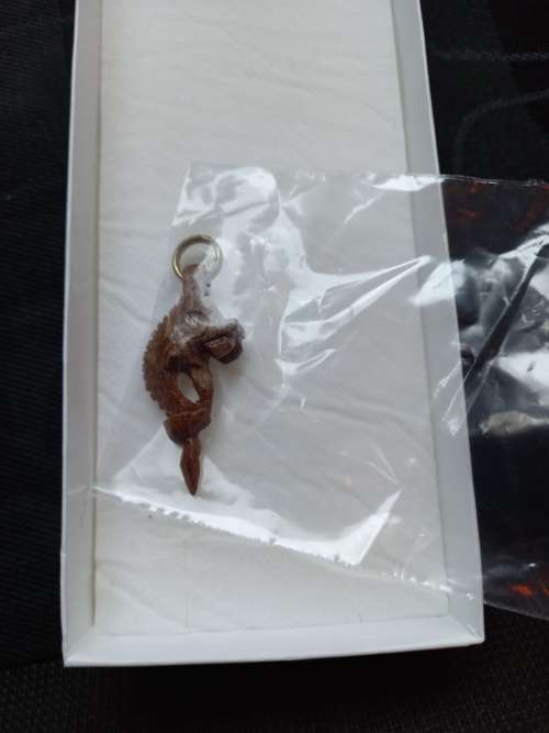 Key Ring  FROM ZIMS wooden antique