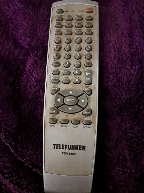 Remote Controll Telefunken TDV2002