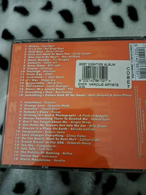Music CD The Best Eighties 80s