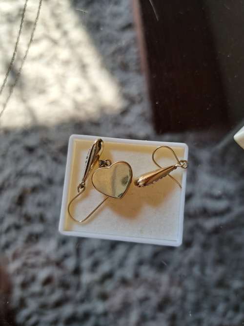 JEWELLERY Earings and heart Pendant necklace ladies