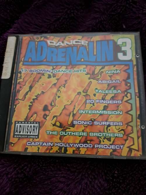 Dance Adrenalin 3 Music Cds