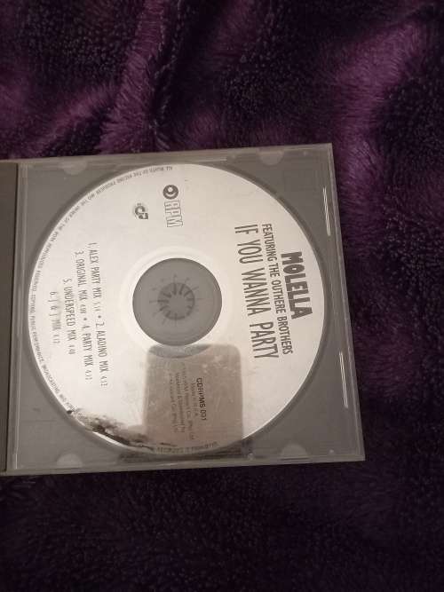 MUSIC CDS VINTAGE Mollela if you want to party music cd