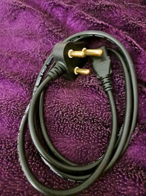 Computer power cord.