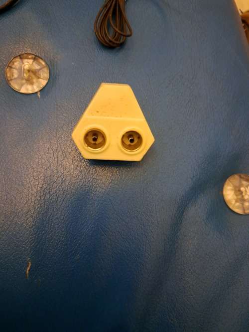 2 way TV RF Antenna Port Splitter Coaxial