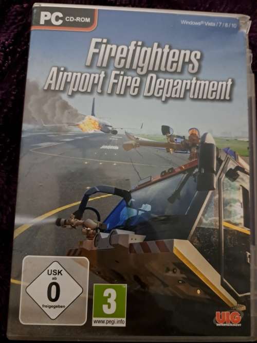 GAMES Fire Fighters Air Port Fire Department PC DVD