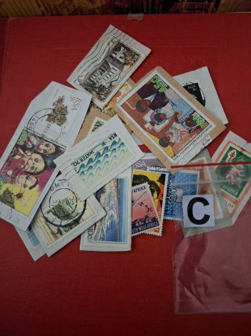 STAMPS SOUTH AFRICA STAMPS SA Mixed Stamps x20 code C