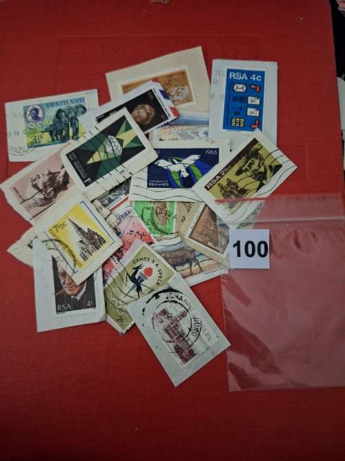 STAMPS SOUTH AFRICA STAMPS SA Mixed Stamps x20 code 100