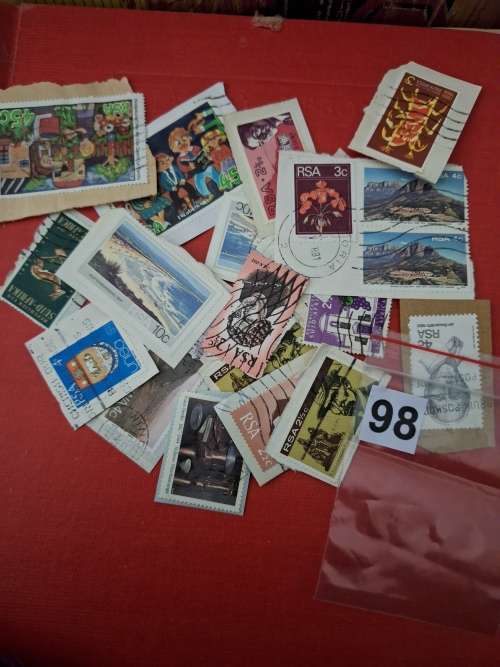 STAMPS SOUTH AFRICA STAMPS SA Mixed Stamps x20 code 98