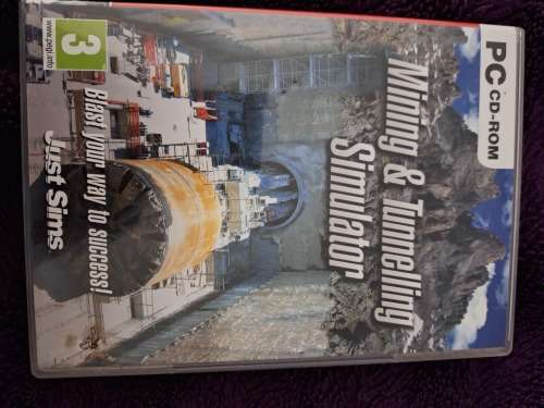 Games and Gaming Mining and Tunnelling Simulator PC CD Rom