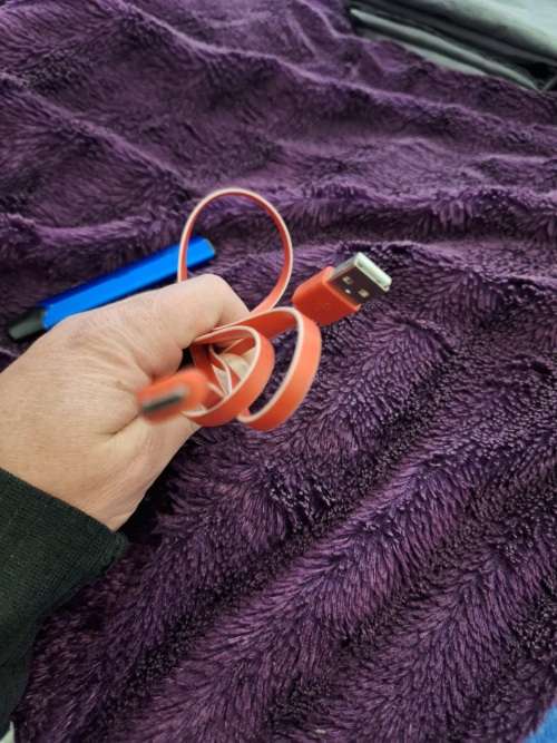 USB Red Charging Cable