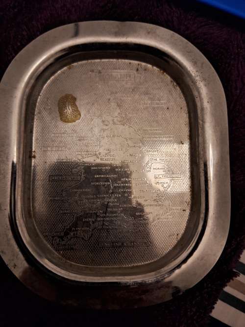 COLLECTORS ADITION Vintage COLLECTORS ASH TRAY BAR OR HOME England PERFECT DEIGN