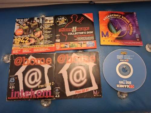 Computers software and information disks and manuals