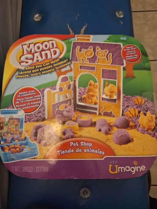 Toys and Hobbies Kids Children Play Time Moon Sand Pet Shop