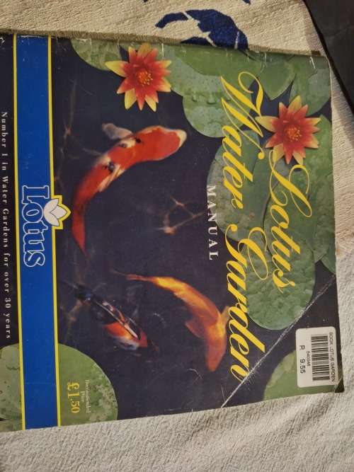 FISHPOND IDEAS Lotus water Garden book