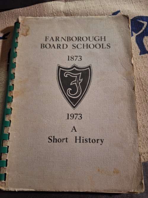 VINTAGE SCHOOL OF Farnborough book school vintage collection