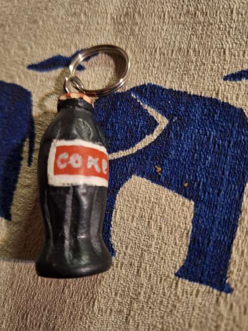 Vintage coke key ring