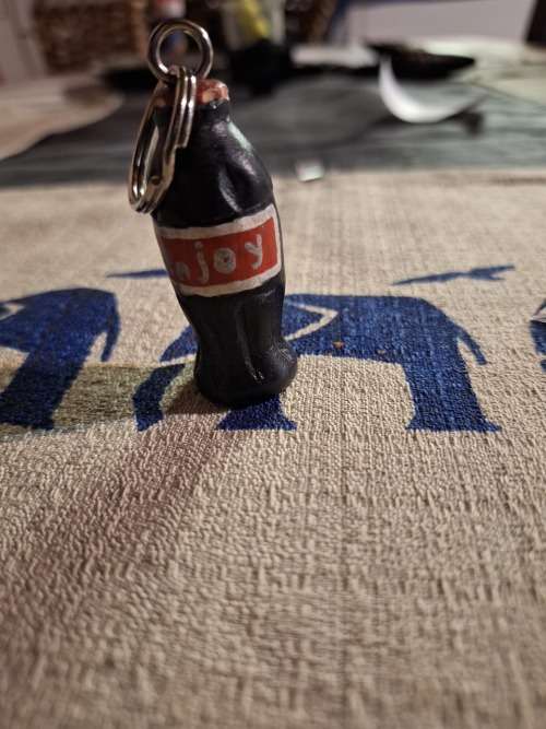 Vintage coke key ring