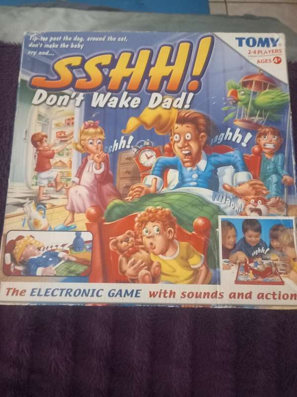 BOARD GAMES Sshh Don`t wake Dad Games FUN GAMES FAMILY TIME