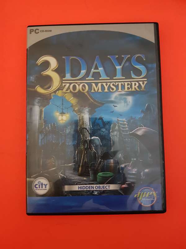 PC Games 3 Days Zoo Mystery